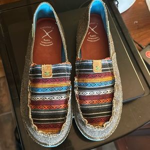 Twisted X Women’s Loafers. Size 8M